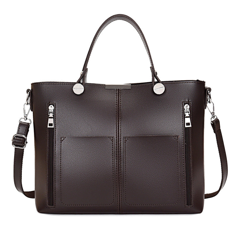 Image of Simple And Fashionable Crossbody Stitching Messenger Bag from Edmene LLC