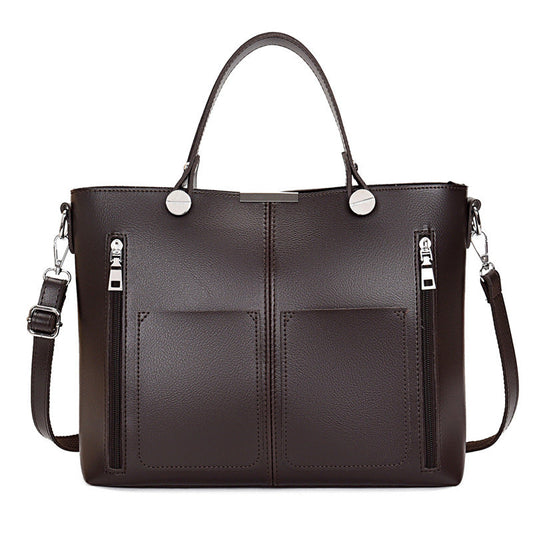 Image of Simple And Fashionable Crossbody Stitching Messenger Bag from Edmene LLC