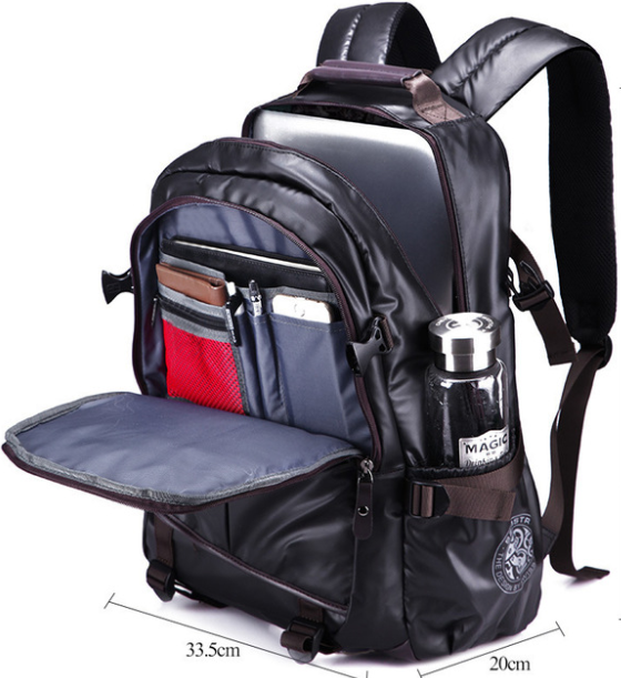 Waterproof Business Leisure Travel Backpack For Men