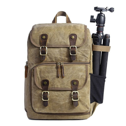 Image of Waterproof Canvas Photography Camera Backpack 713115593 from Edmene LLC
