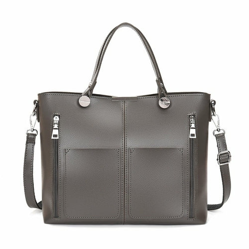 Image of Double Pocket Crossbody Stitching Shoulder Bag 1559444391 from Edmene LLC