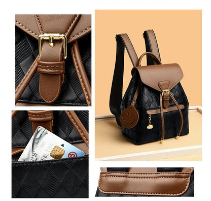 Female Backpack Casual Multifunction Women Leather Backpack Shoulder