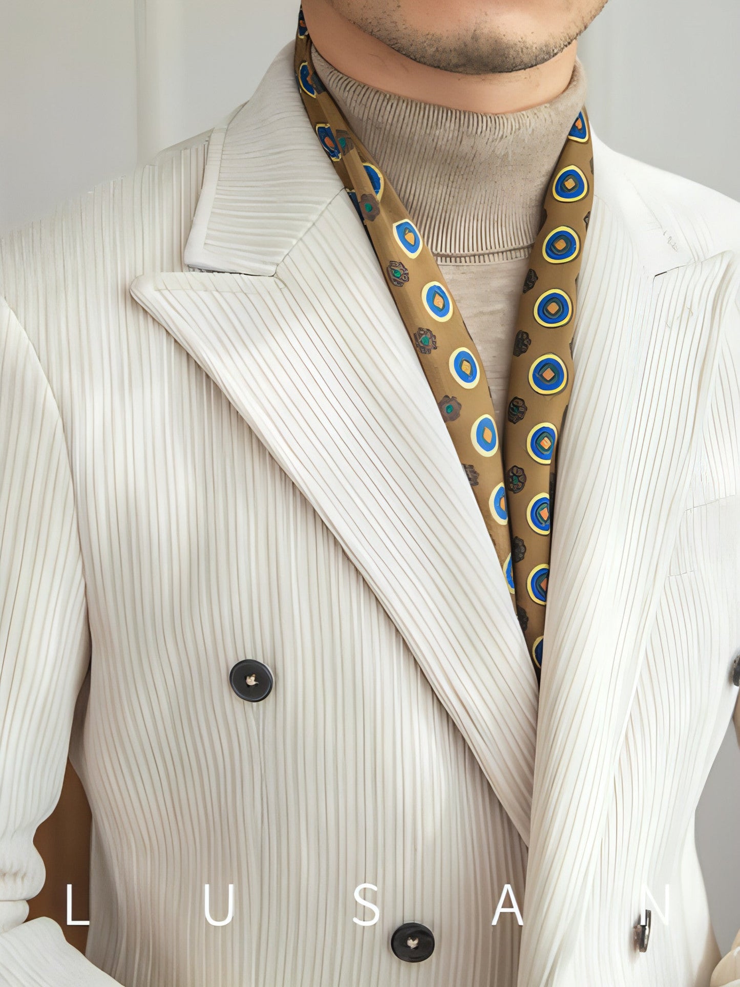 Caverton™ – Double-Breasted Luxury Suit (Autumn Edition)