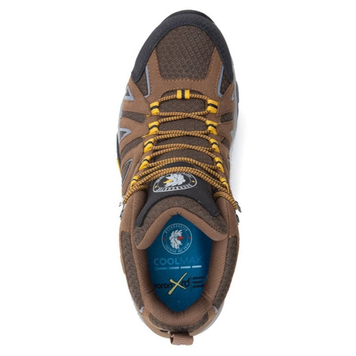 Image of Brown 6 Inch Waterproof Outdoor Hiking Boots With Vibram® Outsole Ot21062 165784100 from Edmene LLC