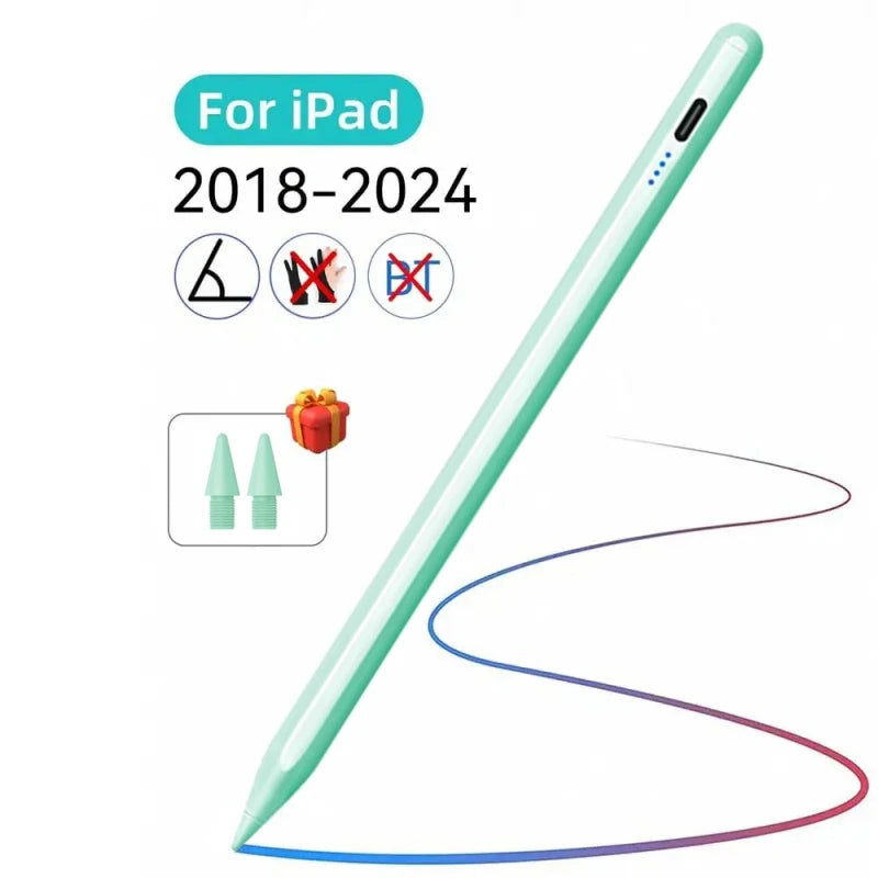 For Apple Pencil 2 1 Palm Rejection Power Display iPad Accessories iPad 2022 2021 2020 2019 2018 Pro 11 12.9 Air Mini Stylus Pen