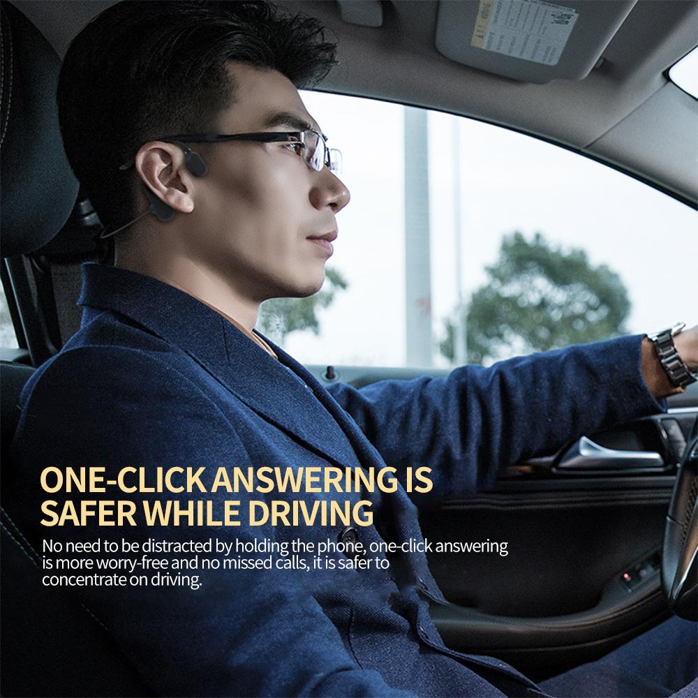 Image of Bone Conduction Headphones Bluetooth Wireless Sports Earphone 166435276 from Edmene LLC