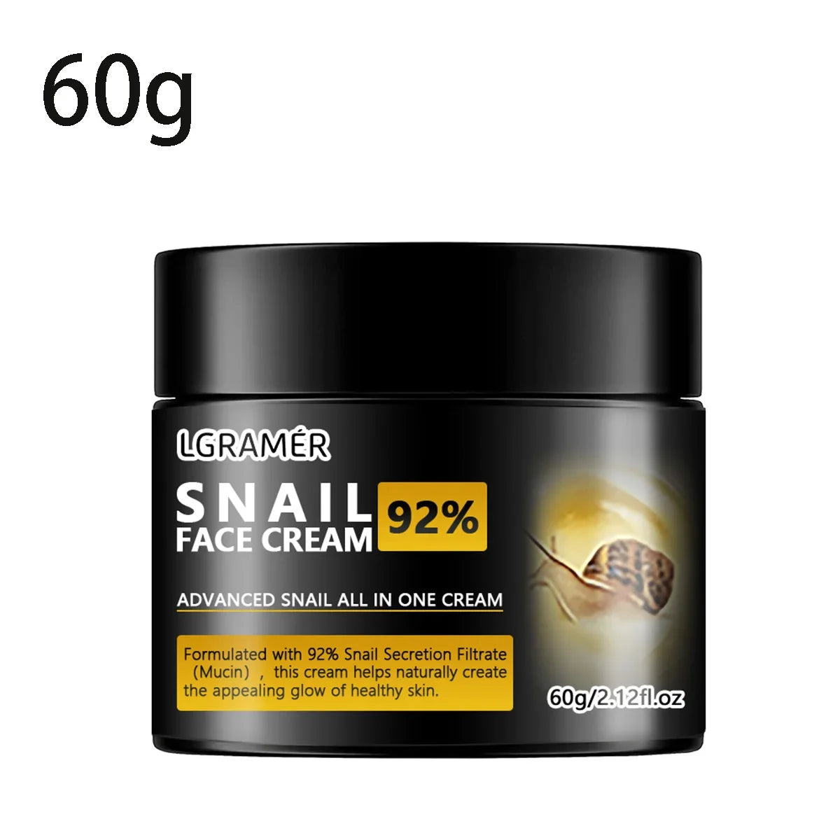 Image of Anti Wrinkles Snail Face Cream Collagen Moisturizing Nourish Repair Face Damaged Lift Firm Smooth Bright Whitening Skin Care from Edmene LLC