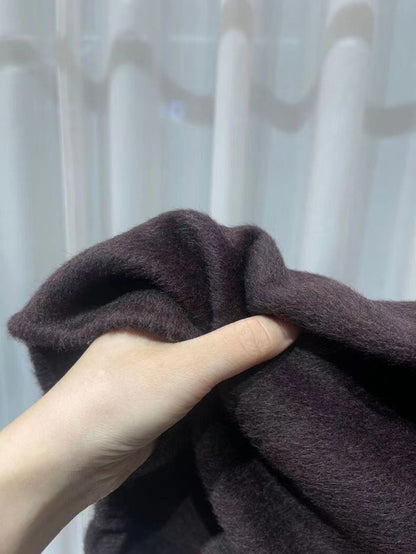 Women's Reversible Cashmere Coat – Elegant & Versatile Winter Style