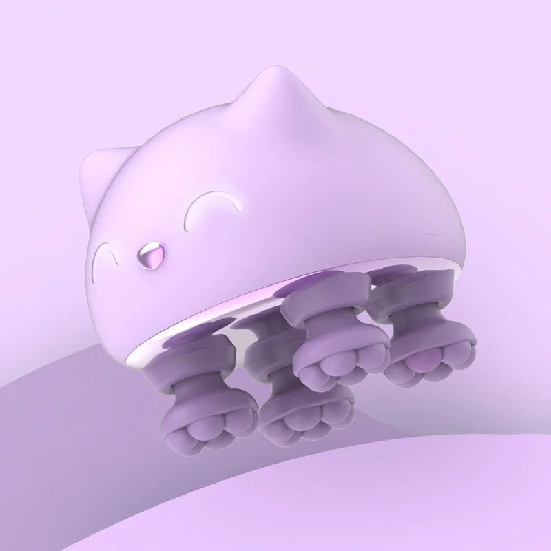 Image of Automatic Rechargeable Electric Massager Human Pet Dual Use Massager Cute Styling Colorful Waterproof Massager from Edmene LLC