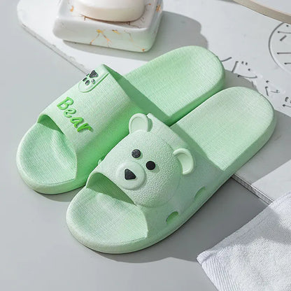 Cartoon Soft Bottom Non-Slip Bathroom Sandals