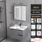 60cm ceramic + Smart Full-sealed mirror cabinet