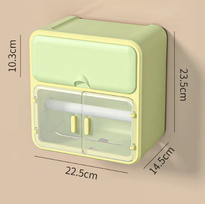 Luxury Wall-Mounted Paper Towel Holder for Bathroom