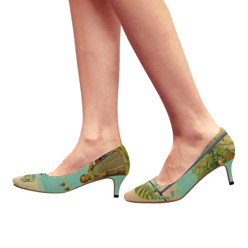 Image of Dandelions Womens Pointed Toe Low Heel Pumps Model 53 890963151 from Edmene LLC