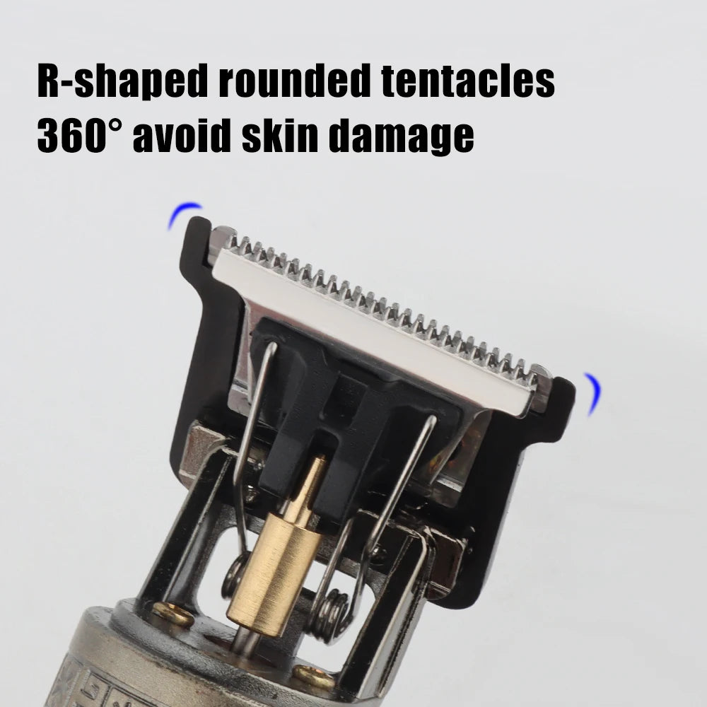 Image of 2025 T9 Hairclipper Beard Shaving Body Hair Trimmer Clippers Electric Machine Men Haircut Machine 0Mm Barber Shaverdragon Carved from Edmene LLC