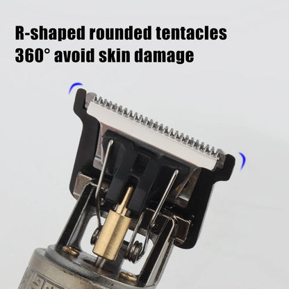 Image of 2025 T9 Hairclipper Beard Shaving Body Hair Trimmer Clippers Electric Machine Men Haircut Machine 0Mm Barber Shaverdragon Carved from Edmene LLC