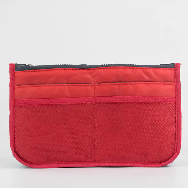 Double Zipper Makeup and Toiletry Storage Bag