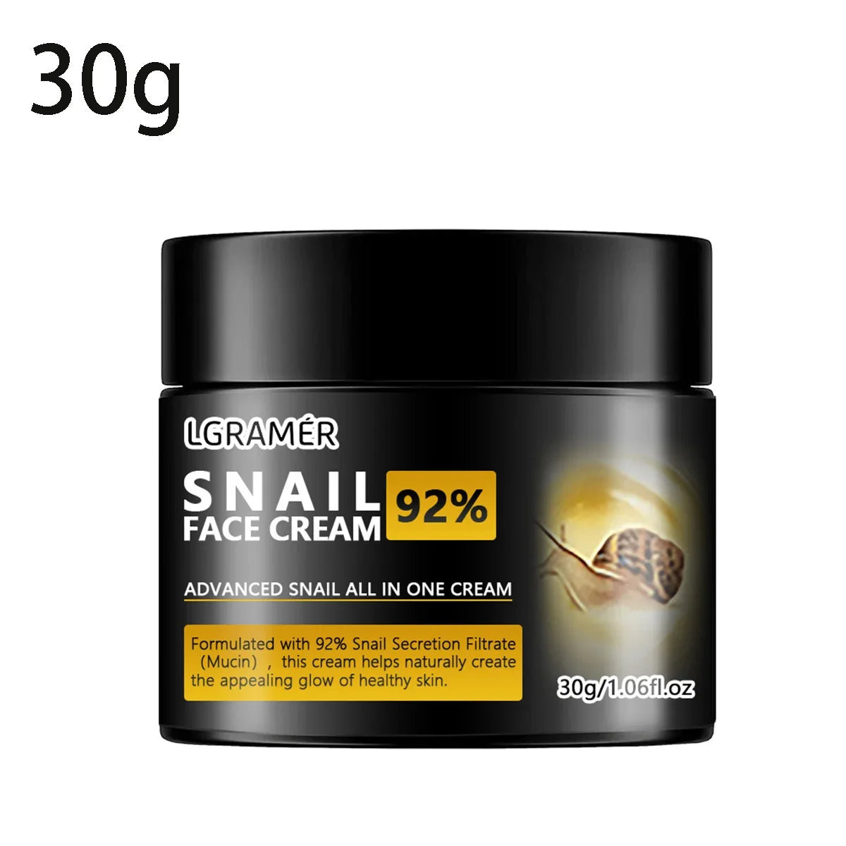 Image of Anti Wrinkles Snail Face Cream Collagen Moisturizing Nourish Repair Face Damaged Lift Firm Smooth Bright Whitening Skin Care from Edmene LLC