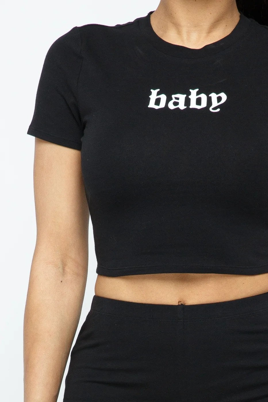 Image of 2 Pieces Short Sleeve Outfits Sets Sexy Active 760822521 from Edmene LLC