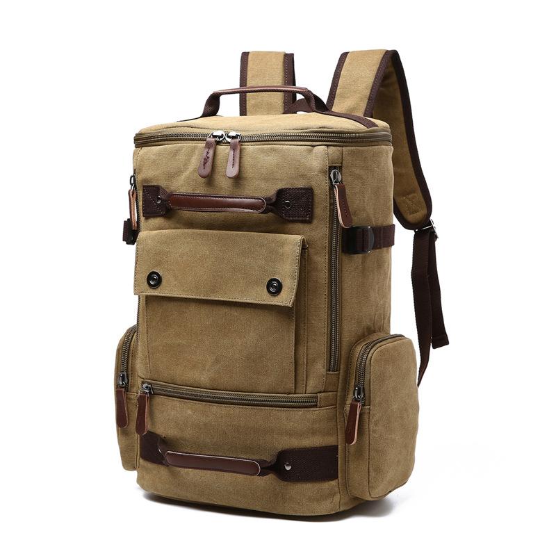 Image of Canvas Shoulder Casual Backpack 1114305639 from Edmene LLC