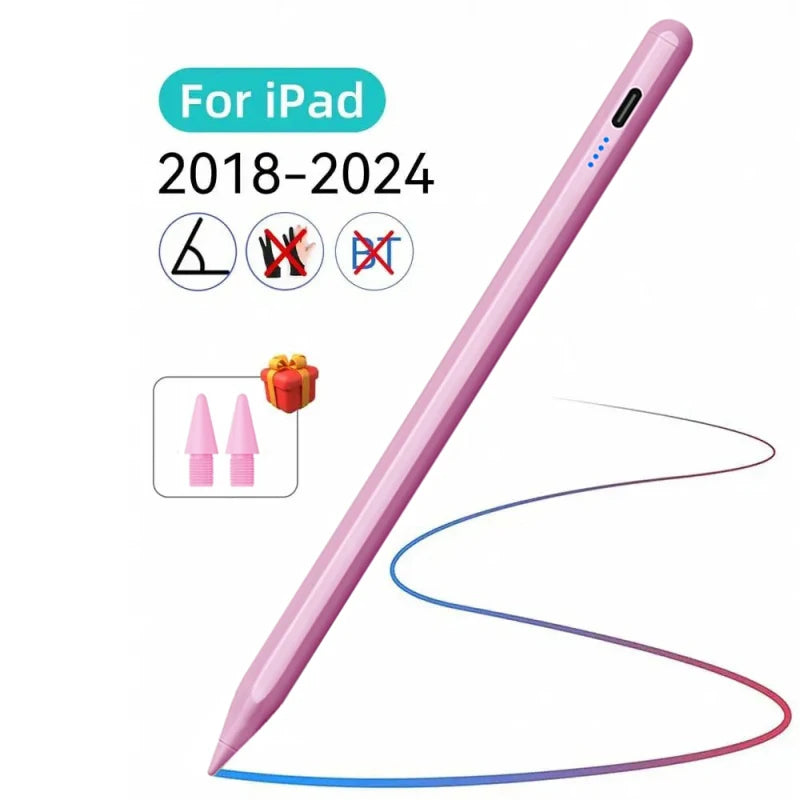 For Apple Pencil 2 1 Palm Rejection Power Display iPad Accessories iPad 2022 2021 2020 2019 2018 Pro 11 12.9 Air Mini Stylus Pen