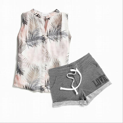 Image of Love Embroidery French Terry Basic Shorts 2 1734105457 from Edmene LLC