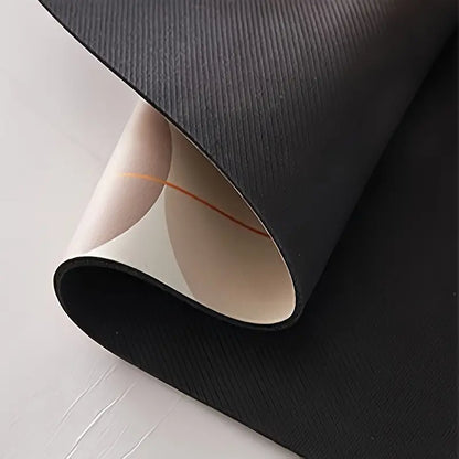 Flower Printed Non-Slip Bathroom Rug (1pc, 2 Sizes)