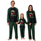 Kids / Christmas Pajamas Green & Black #a