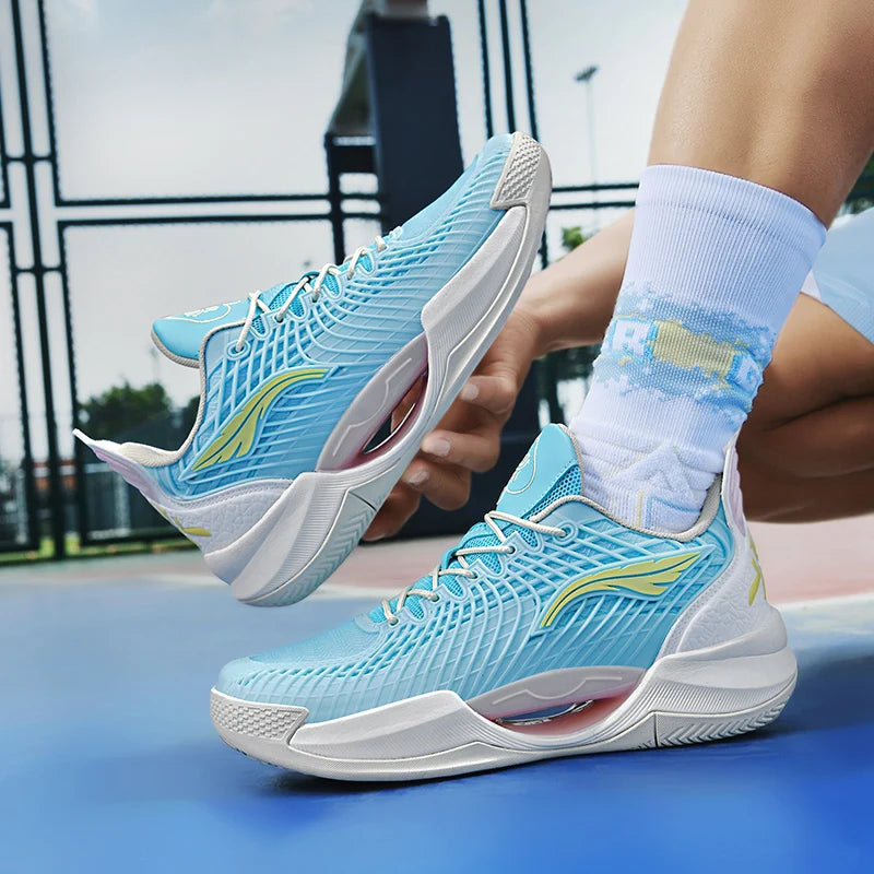 Image of 2025 New Mens Basketball Shoes Trendy Casual Comfortable Cushioned Stable Durable Stylish Outdoor Sports Footwear from Edmene LLC
