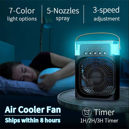 Portable 3 In 1 Fan AIr Conditioner Household Small Air C...