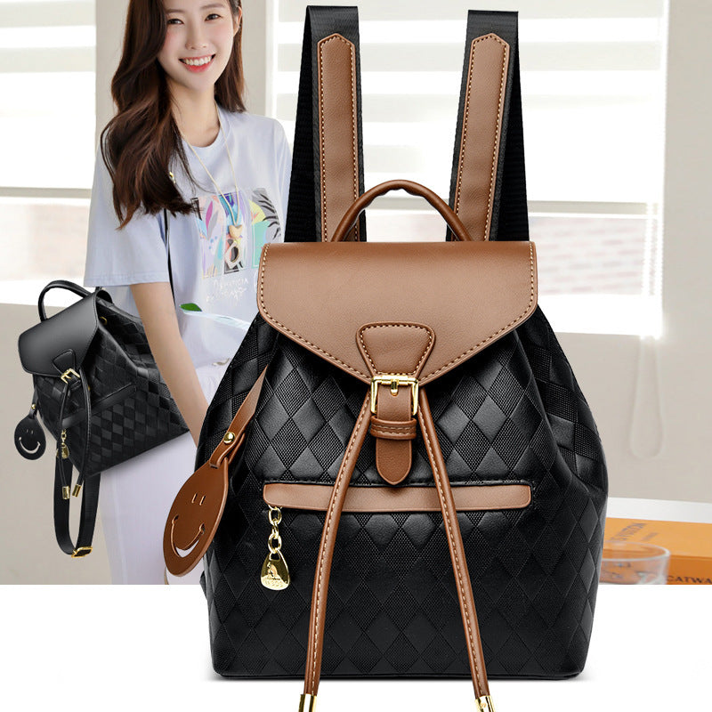 Female Backpack Casual Multifunction Women Leather Backpack Shoulder