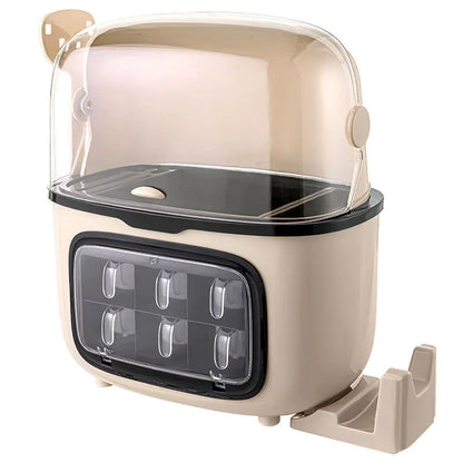 Multifunctional Shelf for Convenient Kitchen Use