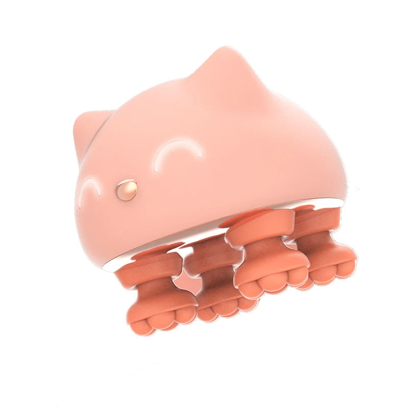 Image of Automatic Rechargeable Electric Massager Human Pet Dual Use Massager Cute Styling Colorful Waterproof Massager from Edmene LLC