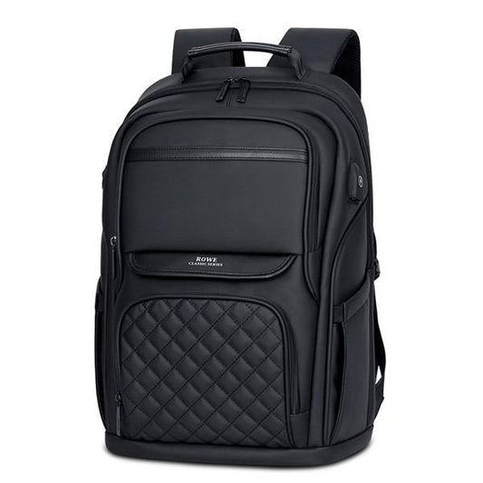 Image of Elegant Black Business Backpack For Men from Edmene LLC