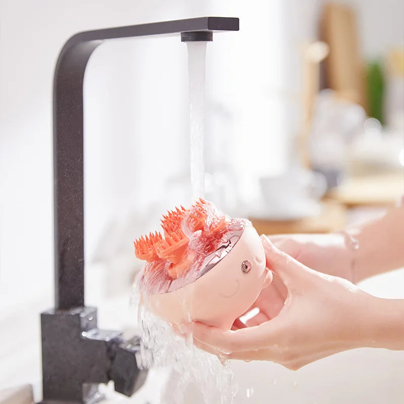 Image of Automatic Rechargeable Electric Massager Human Pet Dual Use Massager Cute Styling Colorful Waterproof Massager from Edmene LLC