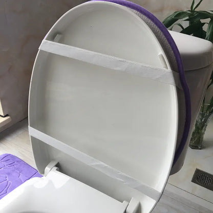 3pcs Set Embossed Non-Slip Bathroom Floor Mats