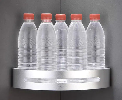 No-Drill Bathroom Storage Rack