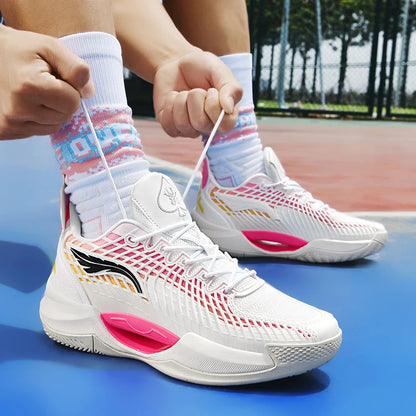 Image of 2025 New Mens Basketball Shoes Trendy Casual Comfortable Cushioned Stable Durable Stylish Outdoor Sports Footwear from Edmene LLC