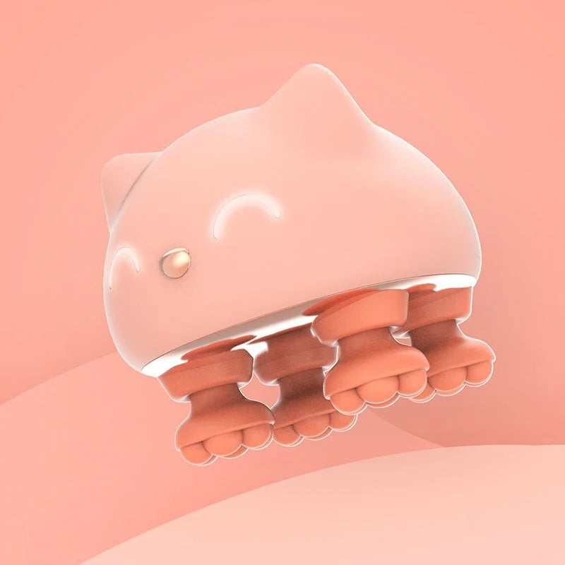 Image of Automatic Rechargeable Electric Massager Human Pet Dual Use Massager Cute Styling Colorful Waterproof Massager from Edmene LLC