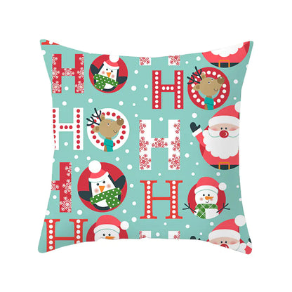 Christmas Cartoon Pillowcase