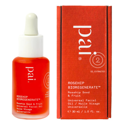 PAI SKINCARE - Organic Rosehip BioRegenerate Universal Facial Oil | Natural Vegan Sensitive Skincare (1 fl oz | 30 mL)
