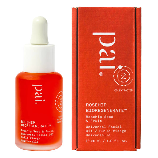 PAI SKINCARE - Organic Rosehip BioRegenerate Universal Facial Oil | Natural Vegan Sensitive Skincare (1 fl oz | 30 mL)