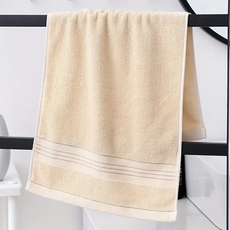 Natural Cotton Hand Towel - Absorbent Bathroom Accessory