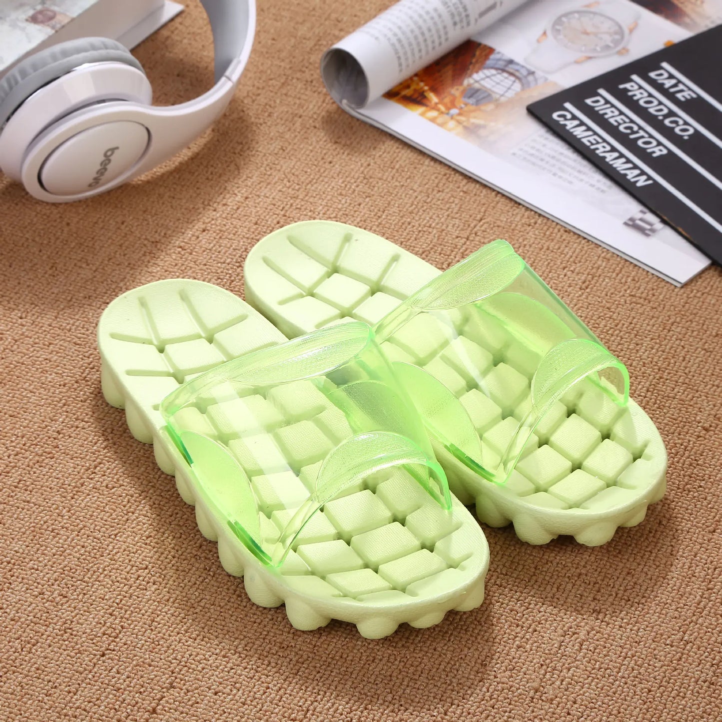 Summer Non-Slip Bathroom Slippers