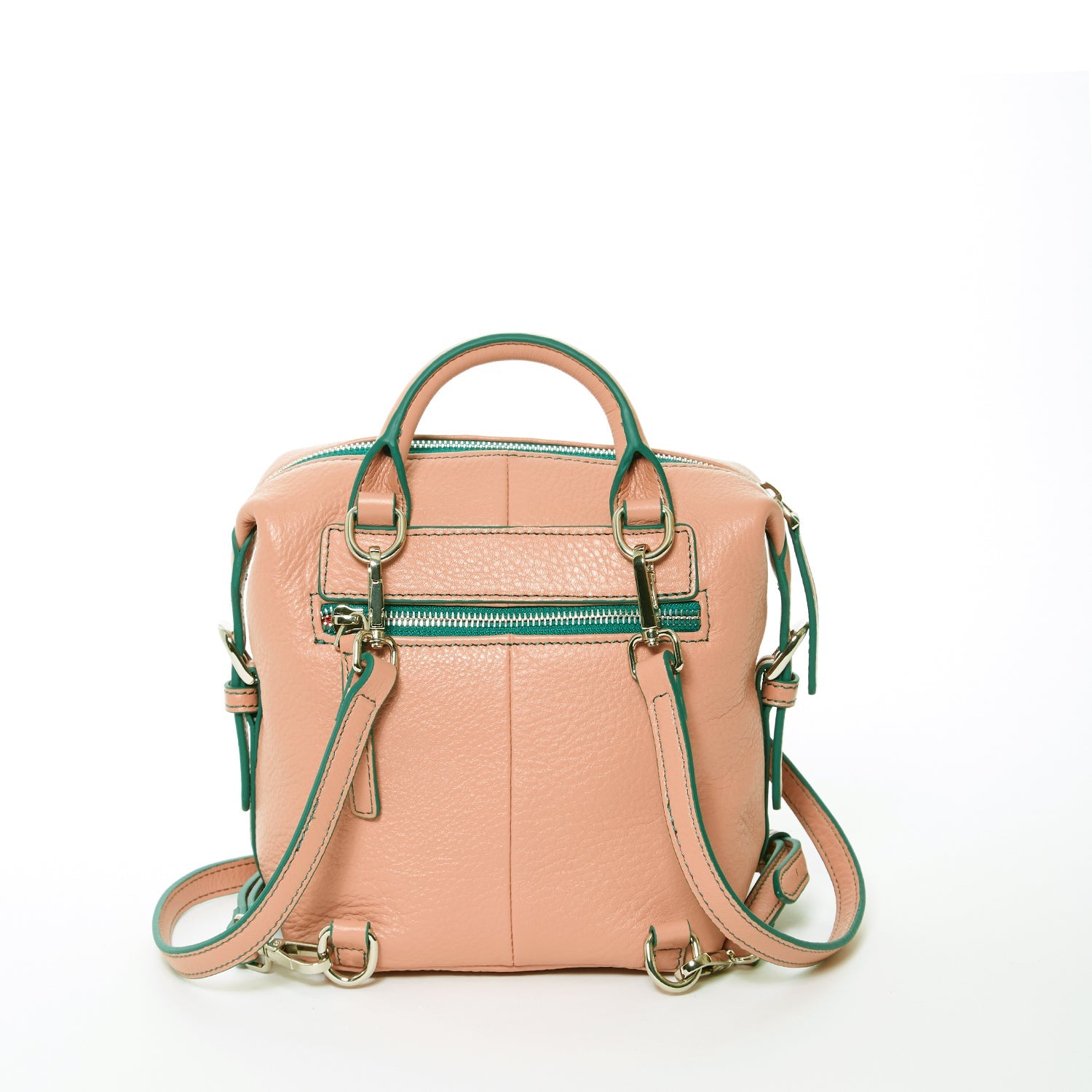 Image of Ashley Light Pink Leather Backpack Purse 1150023940 from Edmene LLC