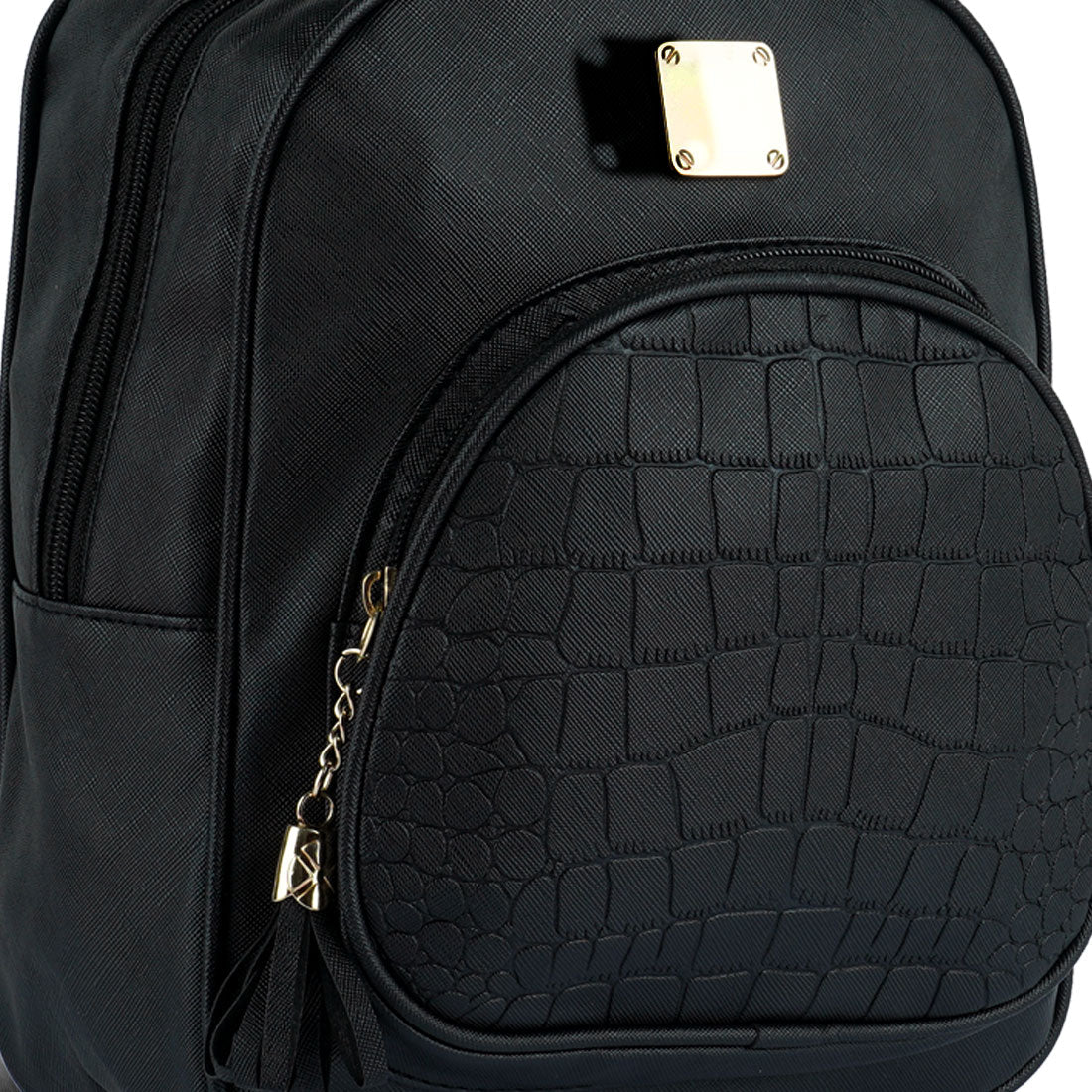 Image of Croc Patterned Mini Backpack 1329142909 from Edmene LLC