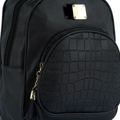 Image of Croc Patterned Mini Backpack 1329142909 from Edmene LLC