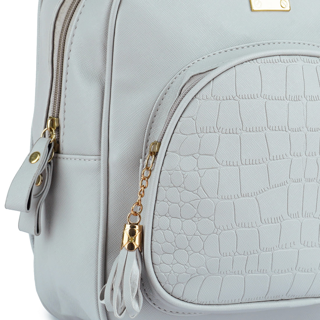 Image of Croc Patterned Mini Backpack 1329142909 from Edmene LLC