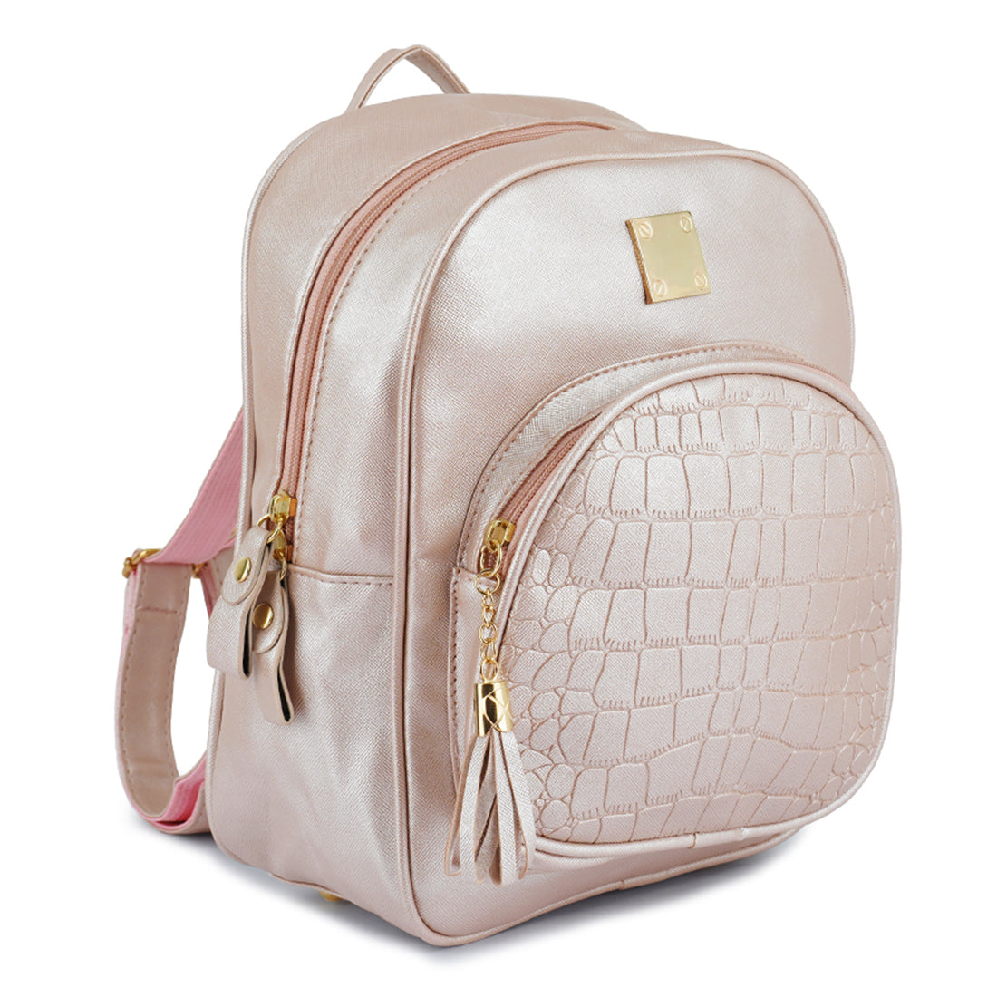 Image of Croc Patterned Mini Backpack 1329142909 from Edmene LLC