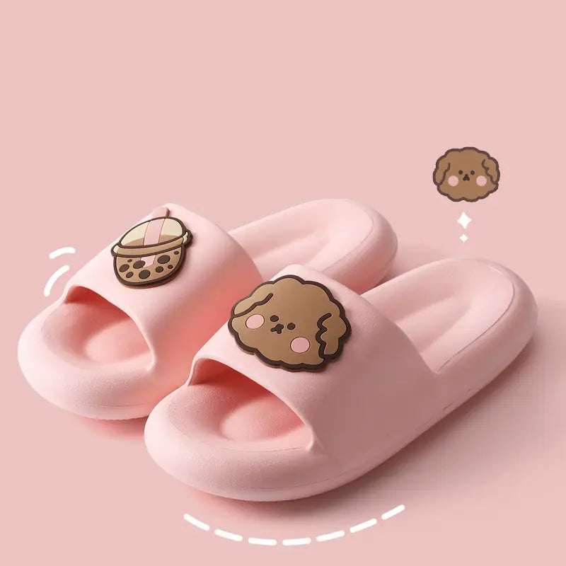 Non-slip Indoor Bathroom Flip-flops for Men and Women