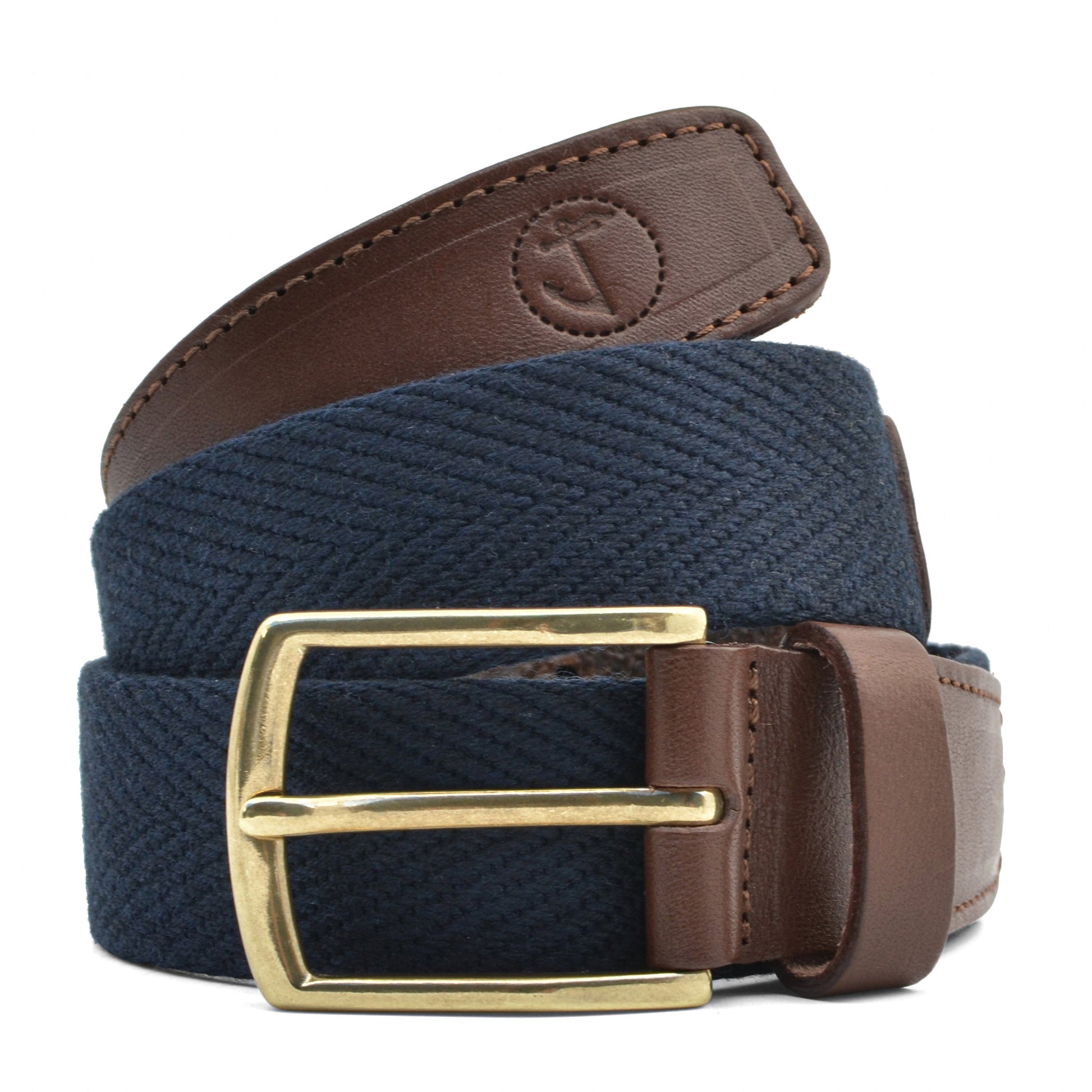 Image of Canvas and Leather Belt Arafura from Edmene LLC